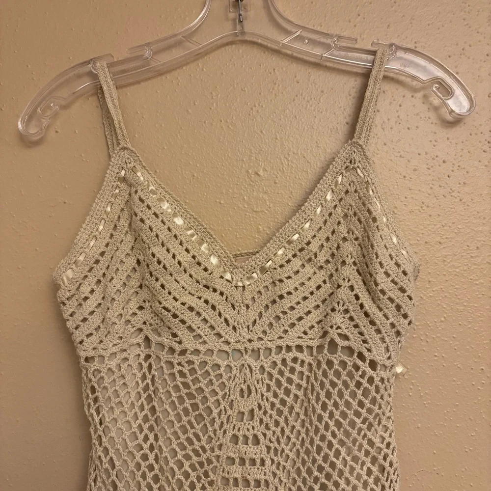 Faded Glory Crochet Cami - Picture 2 of 11